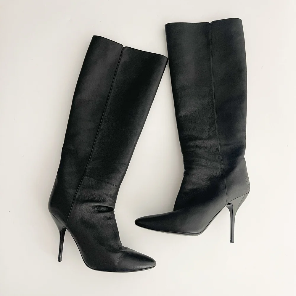 靴 Jimmy choo high heel boot Jimmy Choo Women's Alizze 85 High Heel Knee High Boots